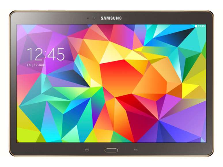 Samsung presentó en Nueva York sus nuevas Galaxy Tab S, que competirán directamente con los dos modelos de iPad de Apple. Disponibles el mes que viene desde 399 euros. En la imagen, el modelo de 10,5 pulgadas.