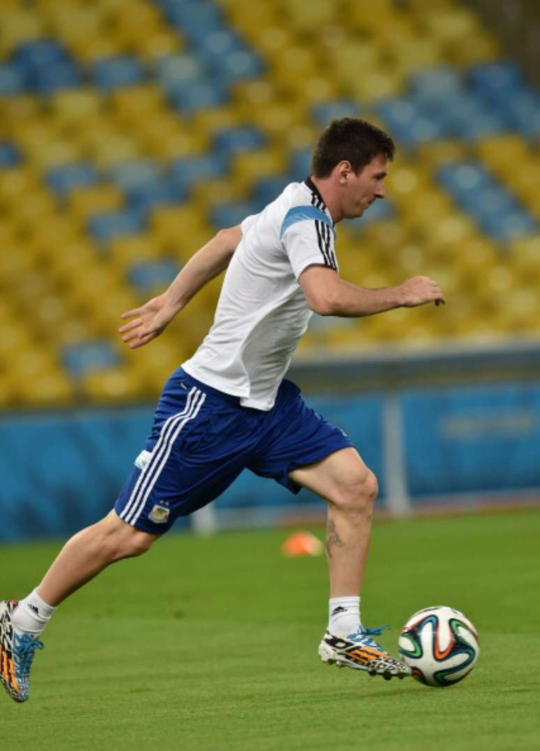 <p>Messi tentará brilhar pela primeira vez em uma Copa do Mundo</p>