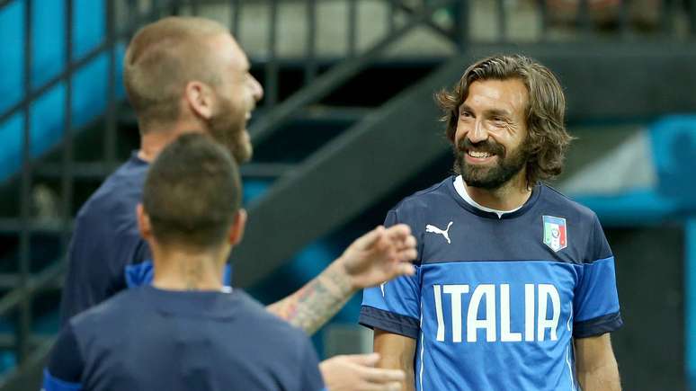 <p>Andrea Pirlo é um dos pilares do time da Itália</p>