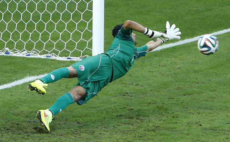 <p>Goleiro costarriquenho só sofreu gol de pênalti na competição</p>