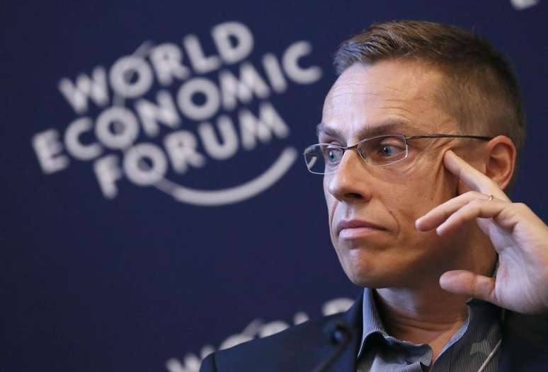 <p>Alexander Stubb participa do encontro anual do F&oacute;rum Econ&ocirc;mico Mundial (WEF), em Davos, em&nbsp;janeiro de 2013</p>