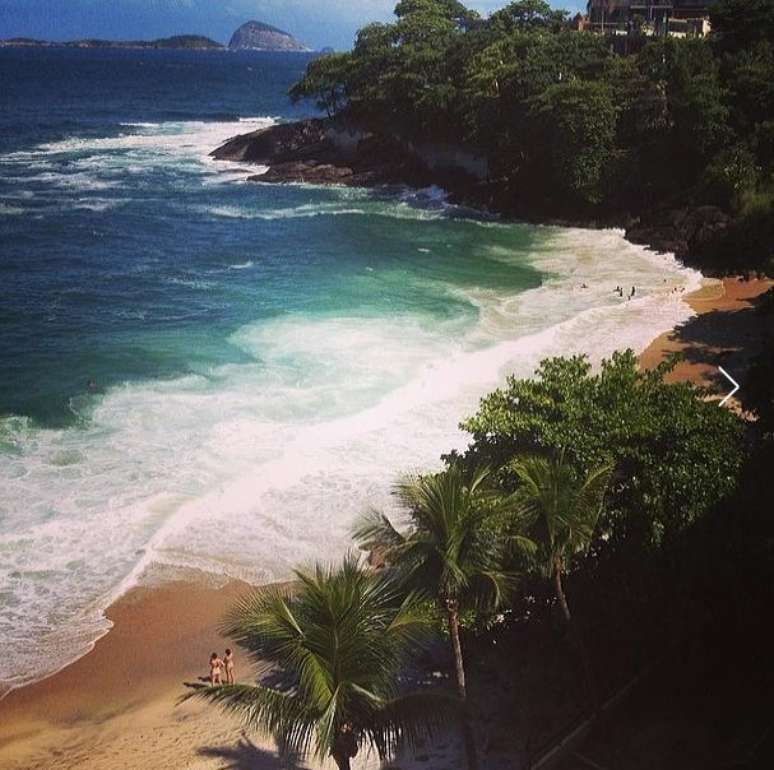 Do alto do Morro Dois Irmãos, argentinos podem ver a praia do Leblon em seu melhor ângulo