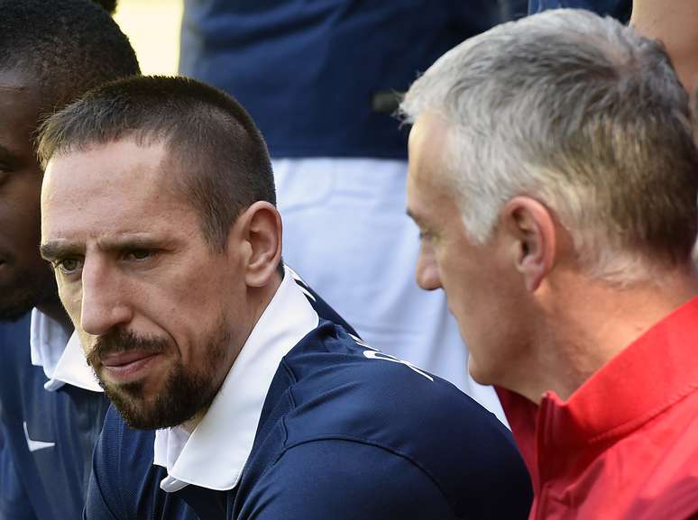 Ribéry foi cortado dias antes do início da Copa