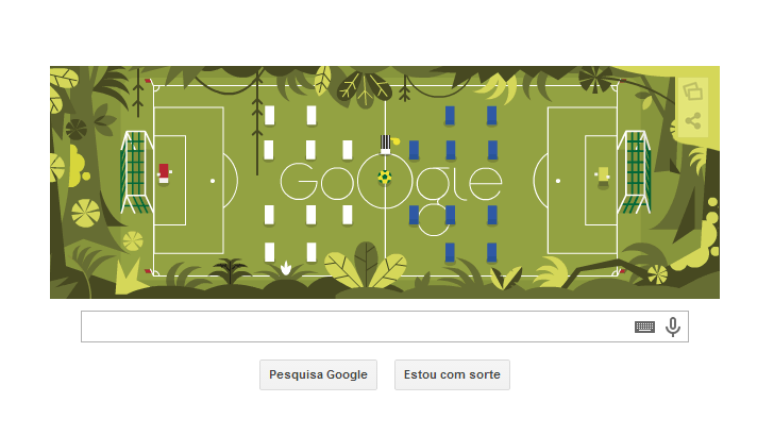 Google cria polêmica ilustrando Inglaterra x Itália em uma selva