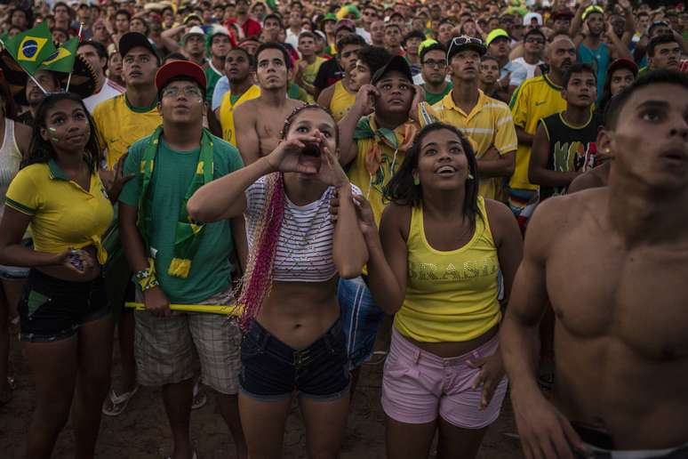 Fan Fest de Natal reuniu 15 mil pessoas em jogo da Seleção Brasileira