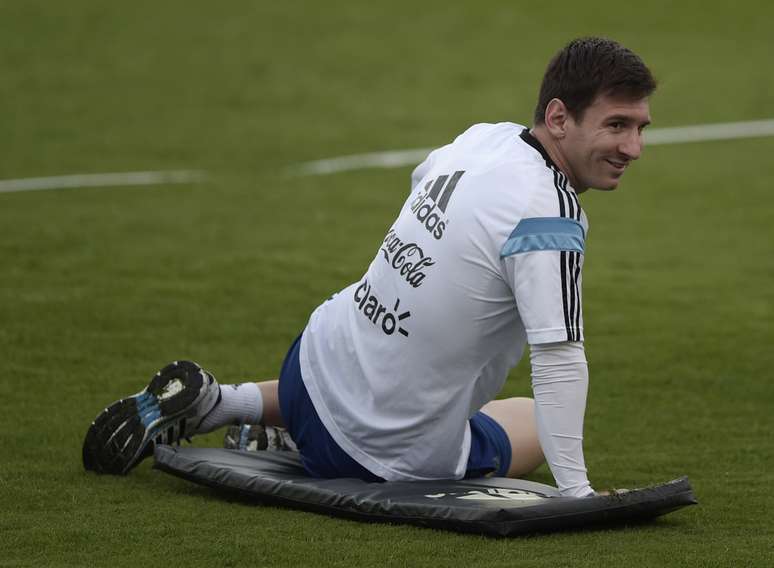 <p>Messi n&atilde;o ficou irritado por ser xingado por brasileiros</p>