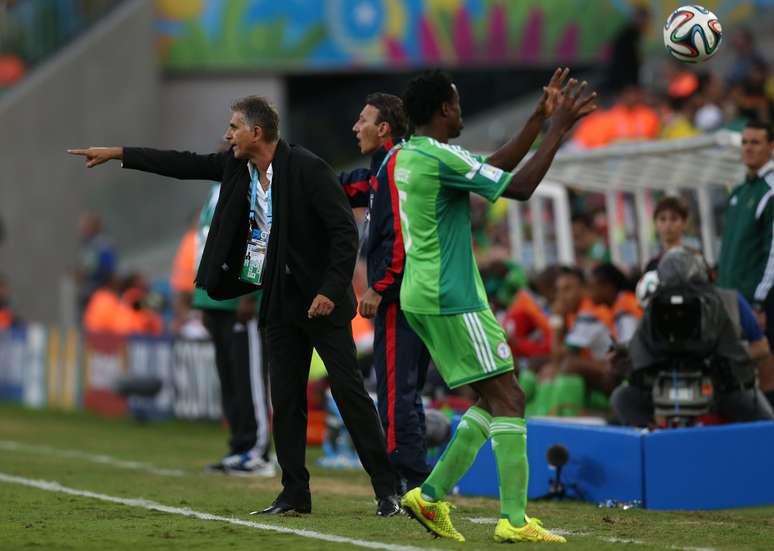 Carlos Queiroz elogiou o empate contra Nigéria