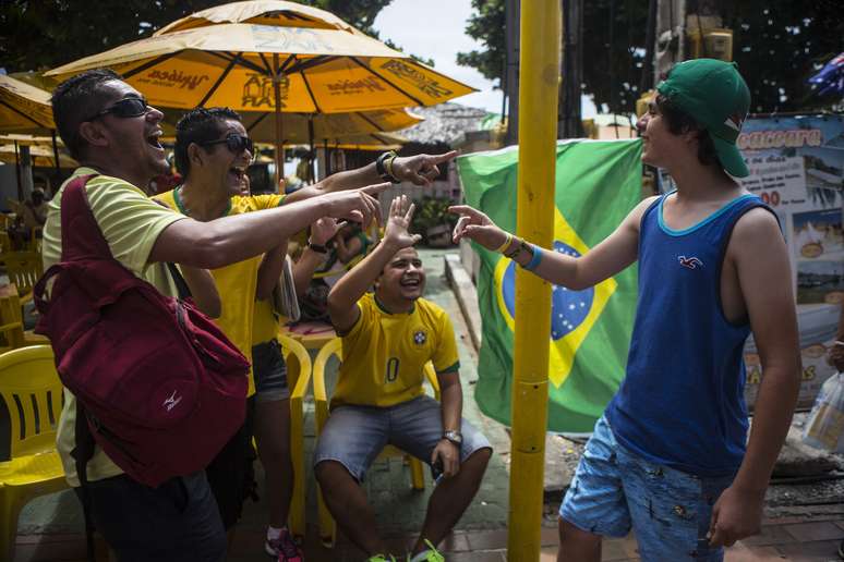 O tão falado clima de Copa do Mundo que arrebatou Fortaleza pouco lembra a tensão vivida na cidade nos dias que antecederam o jogo entre as seleções na Copa das Confederações