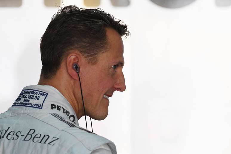 Schumacher se aposentou da F1 em 2012