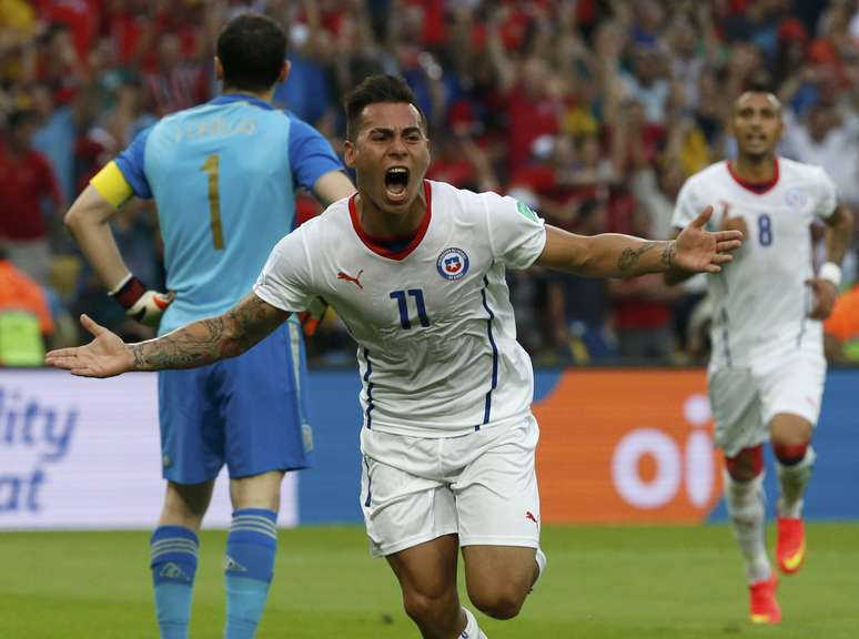 <p>Chile venceu Espanha e Austr&aacute;lia na Copa</p>