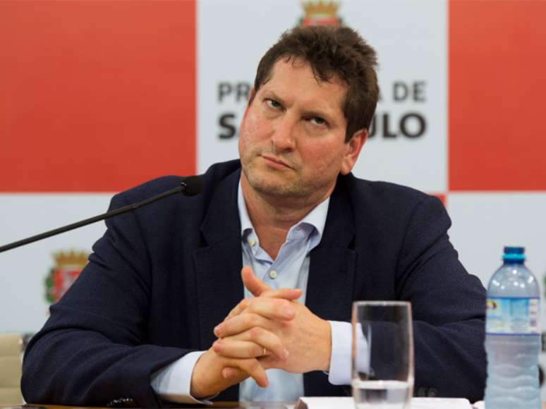 O secret&aacute;rio de Transportes, Jilmar Tatto