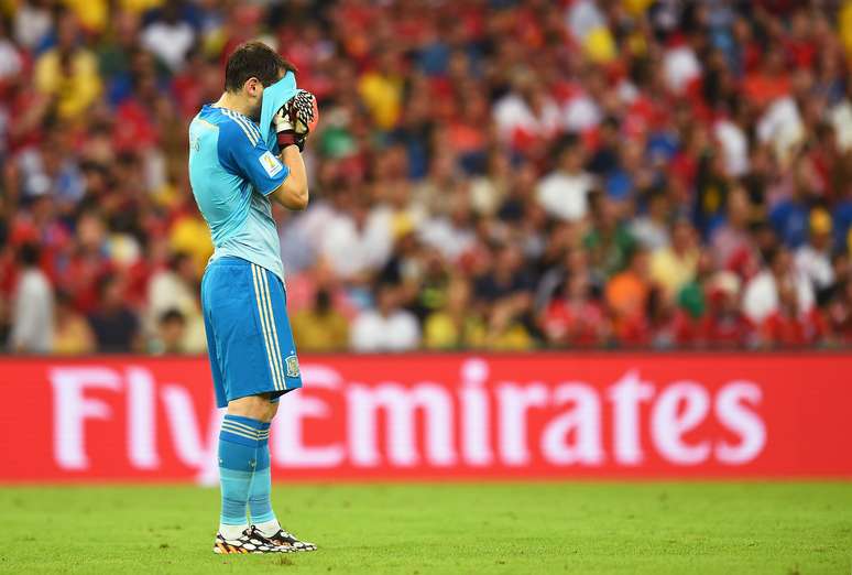 Copa do Mundo Fifa 2014: como mudar o jogador e o goleiro da arena de treino