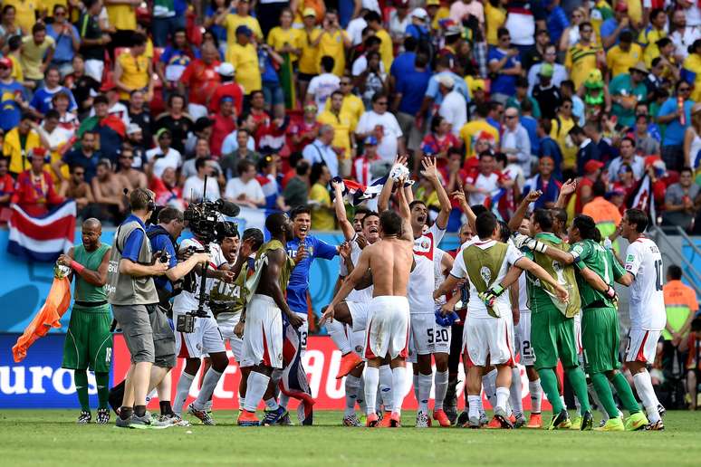 <p>Fifa pediu que sete jogadores da Costa Rica testassem contra doping no vestiário</p>