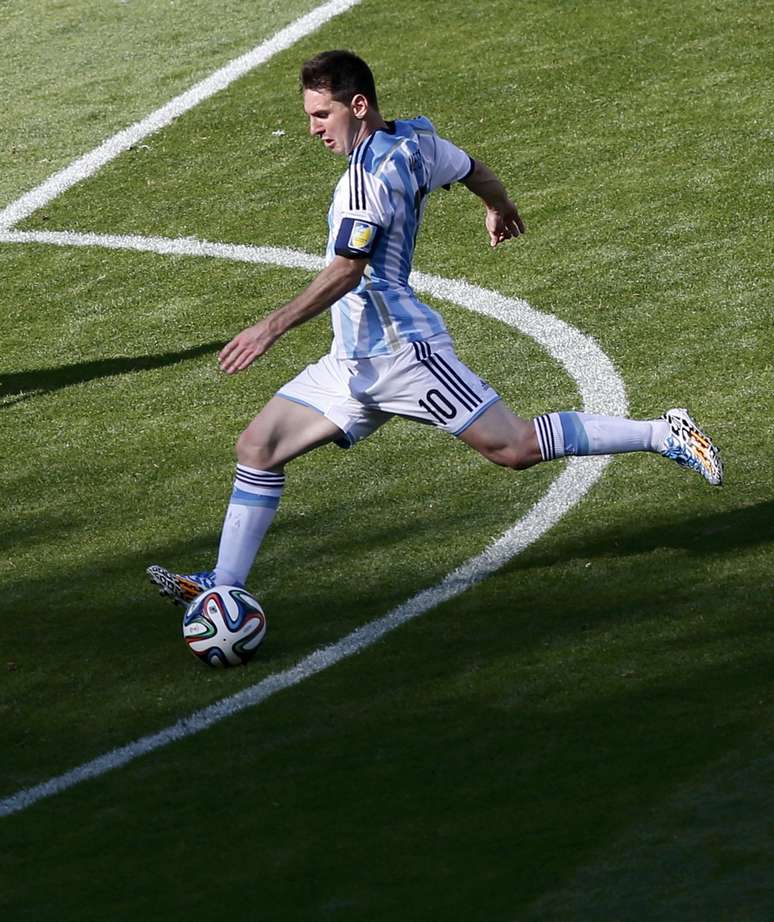 <p>Ap&oacute;s gol salvador, Messi foi poupado de cr&iacute;ticas diretas</p>