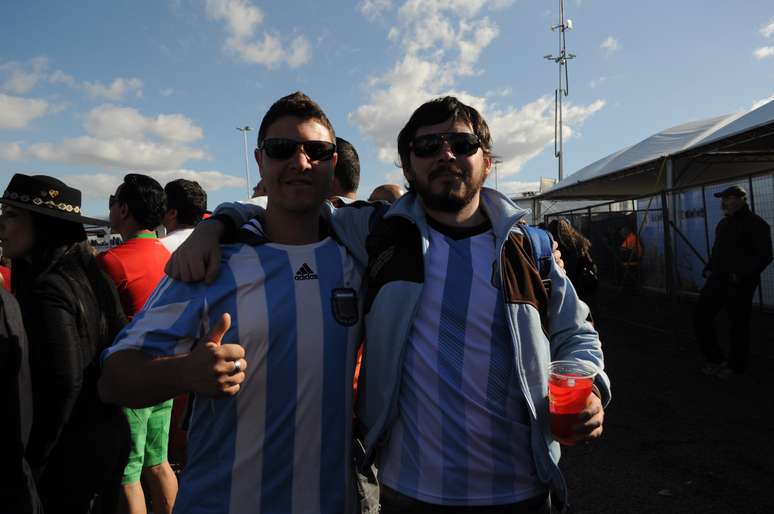 Diego Ruatta (esquerda) e Gastón Salazar adotaram Porto Alegre como moradia durante a Copa do Mundo