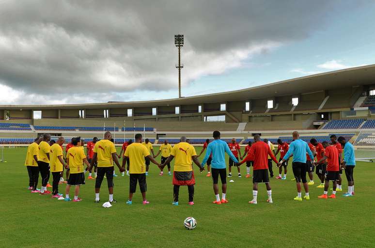 Seleção de Gana joga contra Portugal, em busca de uma vaga nas oitavas de final da Copa