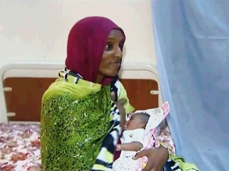 <p>A sudanesa Meriam Yahia Ibrahim Ishag foi condenada &agrave; morte por negar o Isl&atilde;, mas teve sua liberdade anunciada na segunda-feira</p>