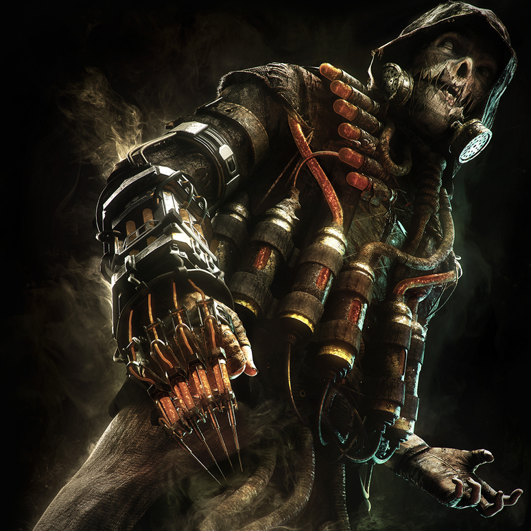 Imagem do vilão Espantalho em Batman: Arkham Knight