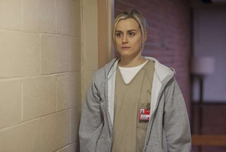 <p>A atriz em cena de Orange is the New Black</p>