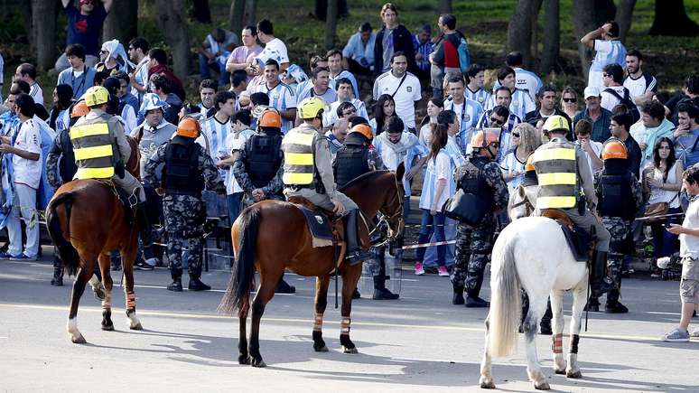 <p>Autoridades definem esquema de seguran&ccedil;a para Alemanha x Argentina</p>