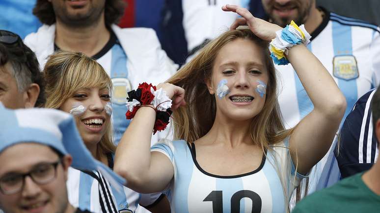 <p>Argentinos foram em peso ao Beira-Rio e, agora, preparam invasão a São Paulo para as oitavas de final</p>