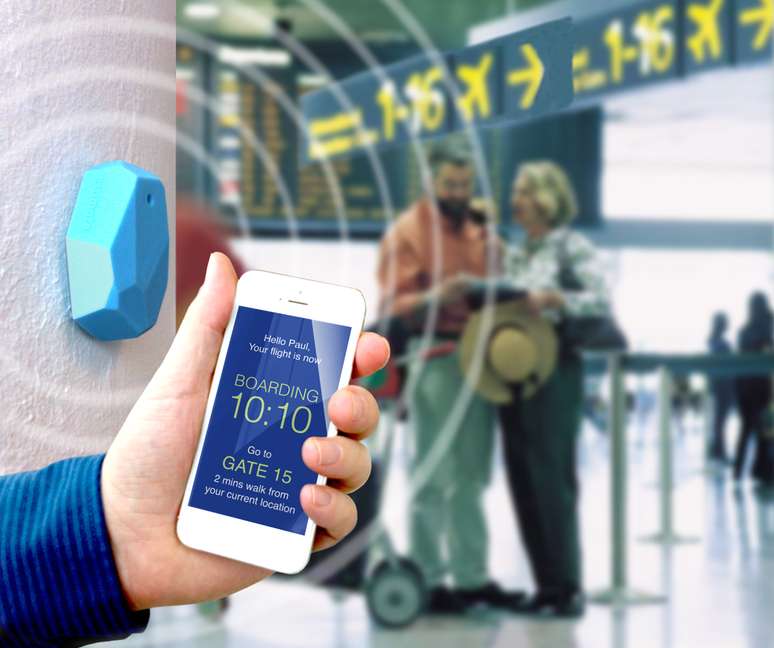 Sistema alerta via celular sobre dados de voo no aeroporto