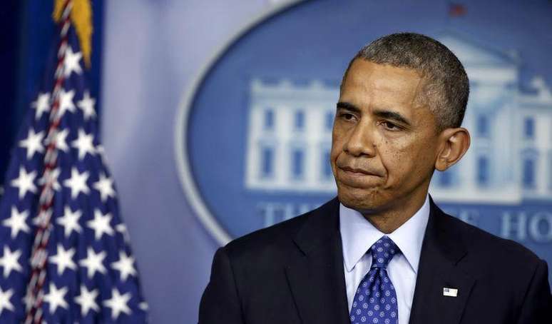 O presidente norte-americano, Barack Obama, fala sobre a situação no Iraque, na Casa Branca, em Washington, nos Estados Unidos, na semana passada. 19/06/2014