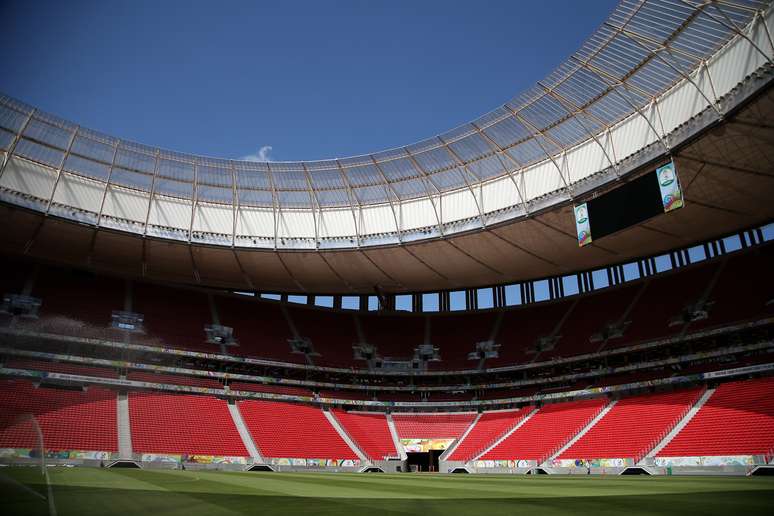 Estádio Mané Garrincha, na capital do Brasil