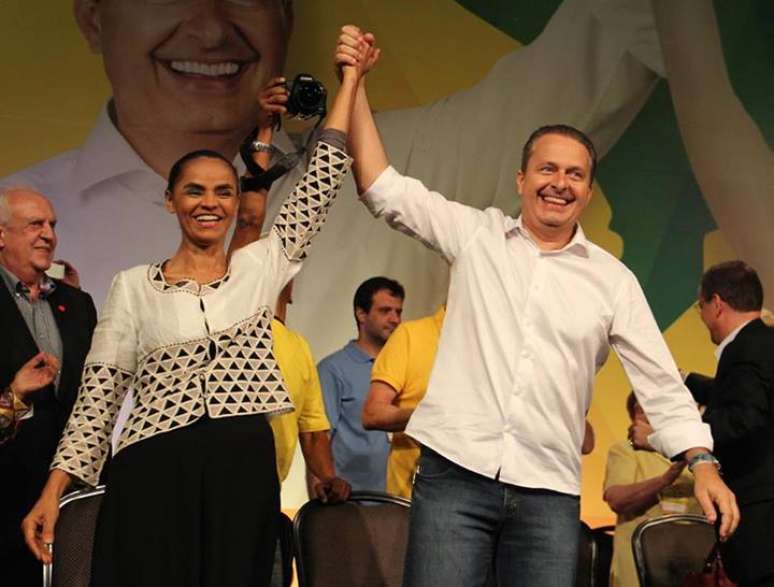 <p>Marina Silva integrava com Eduardo Campos, morto em acidente de avião, a chapa do PSB à Presidência da República</p>