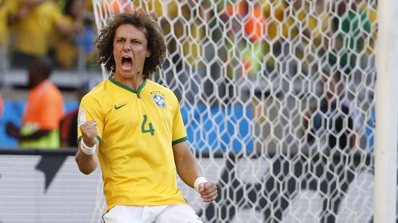 David Luiz vibra com a classificação do Brasil