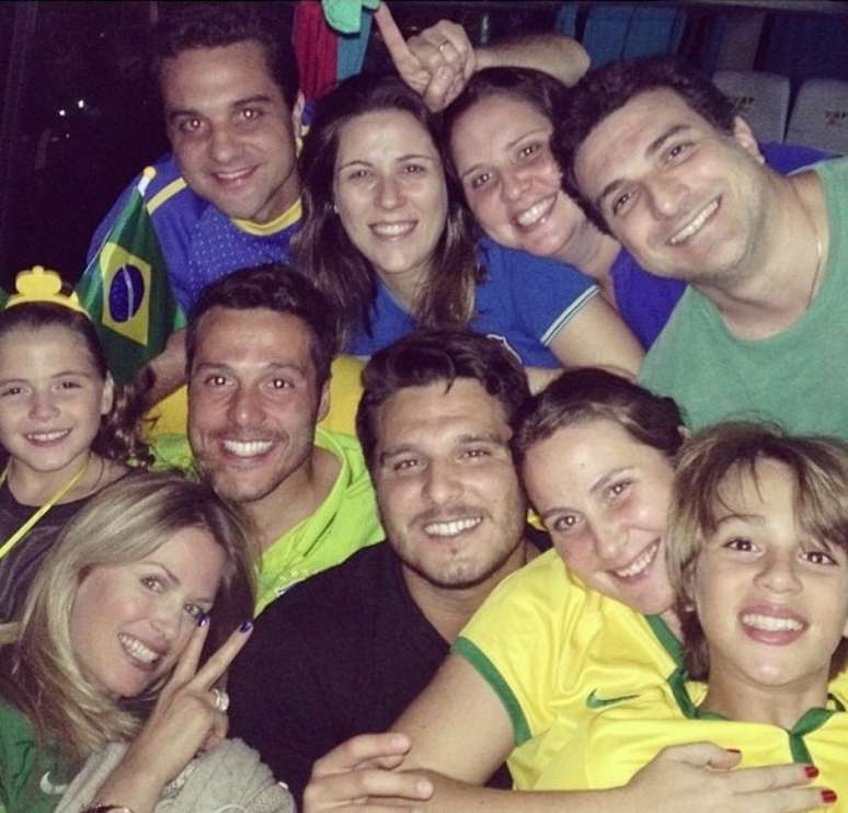 Susana Werner postou foto com o marido Júlio César