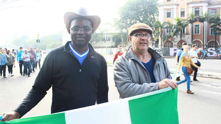 Stephen Ogaji salientou a hospitalidade dos brasileiros; conforme o torcedor, a organização da Copa está adequada e atende às exigências