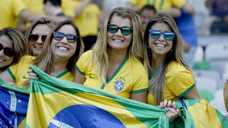 <p>Turistas brasileiros serão maioria em jogo do Brasil em Fortaleza </p>
