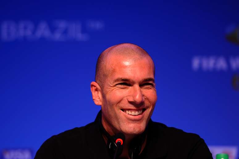 <p>Zidane &eacute; considerado t&eacute;cnico do Real Madrid B</p>