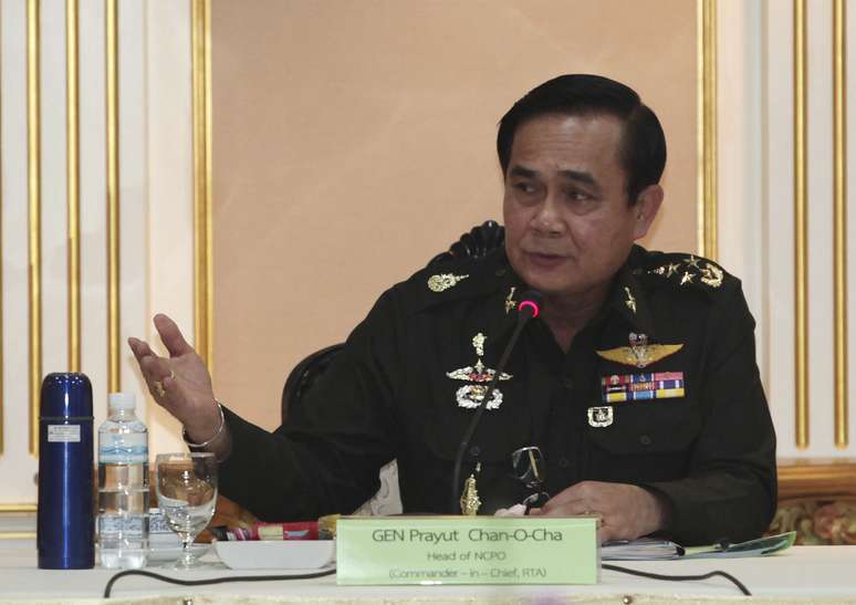 <p>Prayuth Chan-ocha anunciou em 28 de junho que as eleições poderão ser realizadas no final de 2015</p>