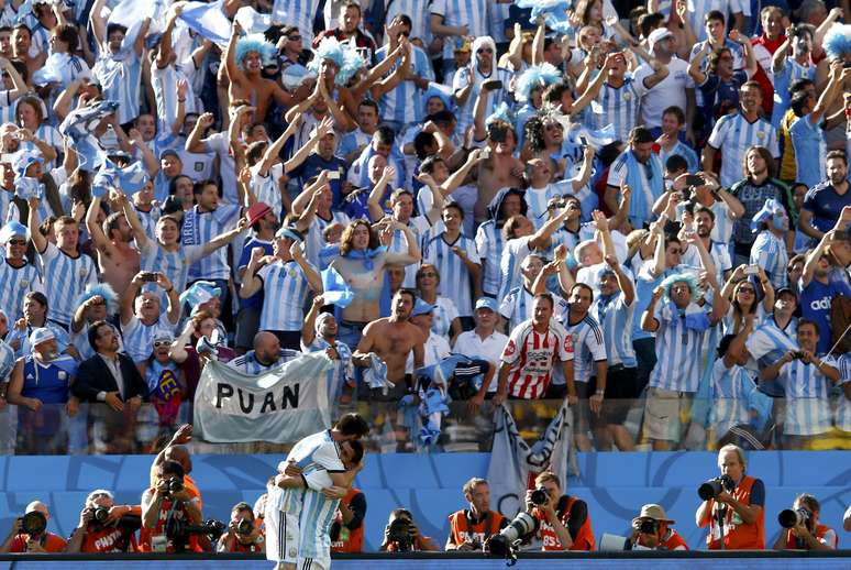 <p>Argentina sofreu e marcou apenas no fim do segundo tempo da prorrogação</p>