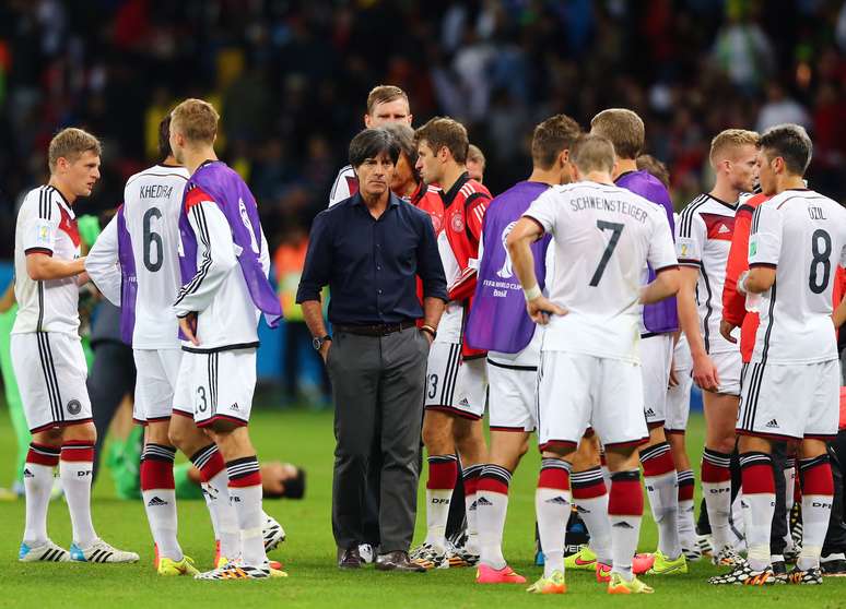 <p>Alemanha também precisou da prorrogação para ir às quartas de final</p>