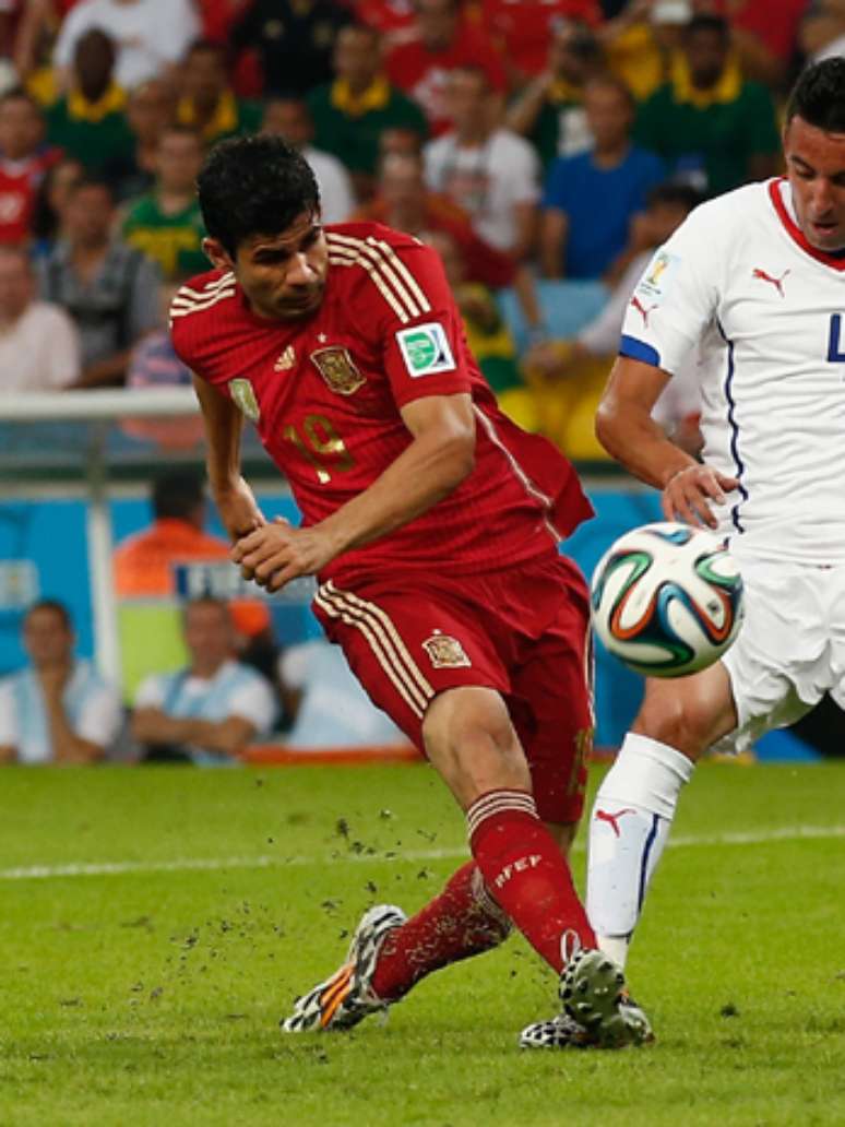 Cansado de não ser chamado pelo Brasil, Diego Costa passou a defender a seleção espanhola