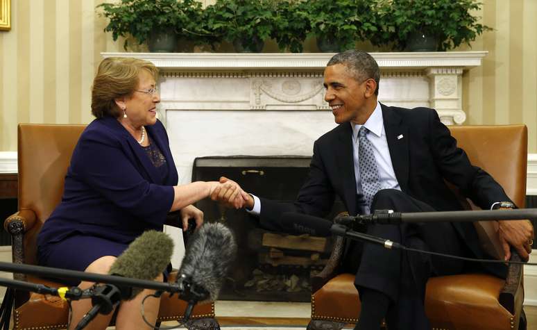 "O Chile foi um modelo de democracia na América Latina", disse o presidente Barack Obama em encontro com Michele Bachelet
