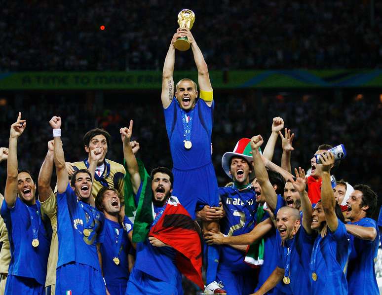 <p>Itália campeã do mundo de 2006 foi a última seleção a vencer um jogo depois de triunfar no tempo-extra</p>