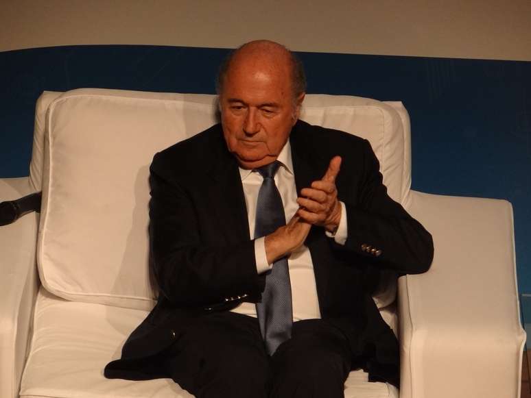 Joseph Blatter elogiou a realização da Copa do Mundo no Brasil