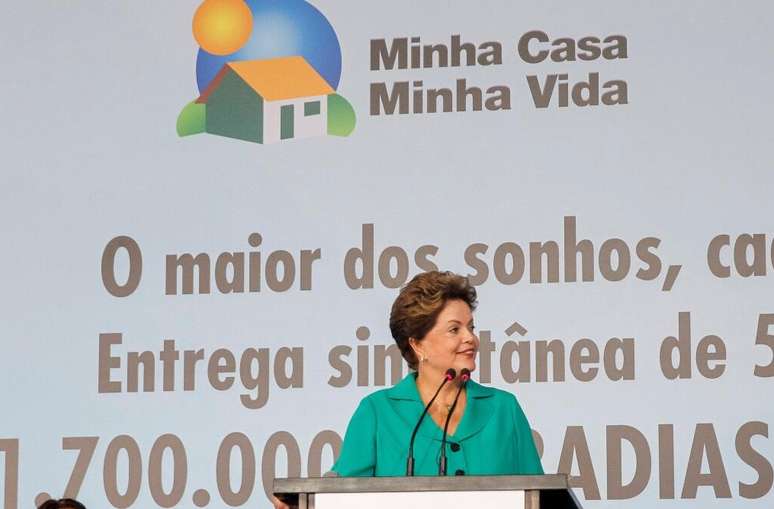 Presidente Dilma Rousseff lançou nesta quinta-feira a terceira edição do programa habitacional Minha Casa, Minha Vida, uma das vitrines do seu governo