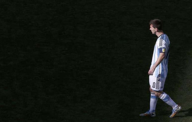 <p>Lionel Messi &eacute; a estrela da campanha argentina</p>