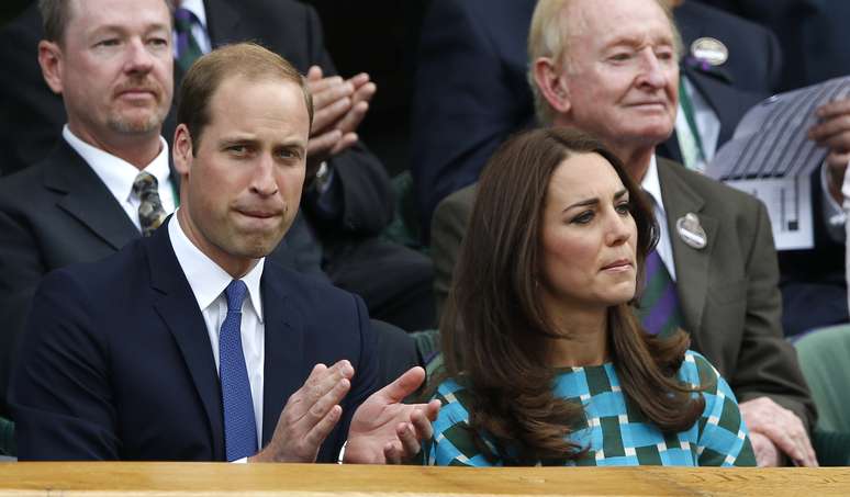 O príncipe William e Kate Middleton prestigiam final masculina de Wimbledon neste domingo
