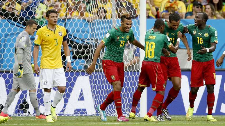 23 de junho - Brasil 4 x 1 Camarões - Estádio Mané Garrincha, Brasília