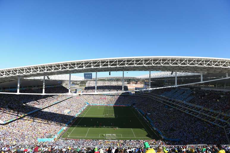 Há seis anos, Arena Corinthians recebeu partida das oitavas de final da Copa  do Mundo FIFA 2014