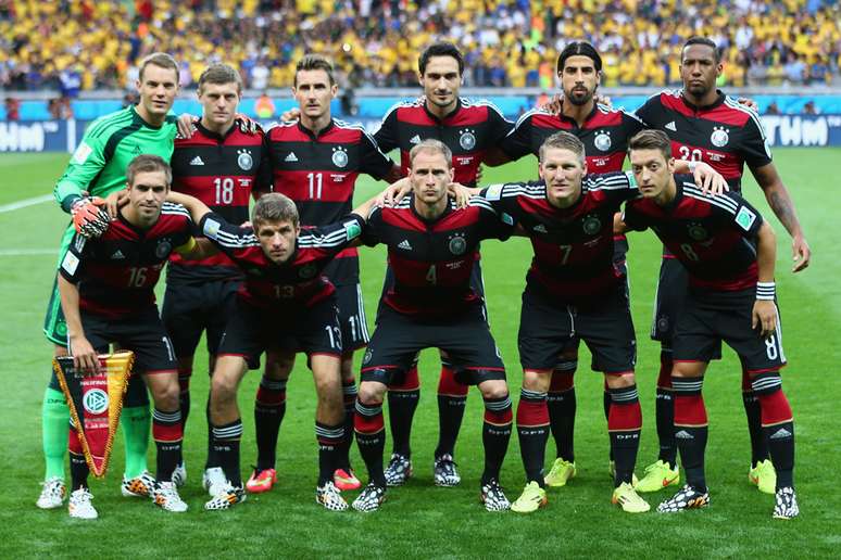 <p>Alemanha fez 7 a 1 no Brasil no ano passado vestida de Flamengo</p>
