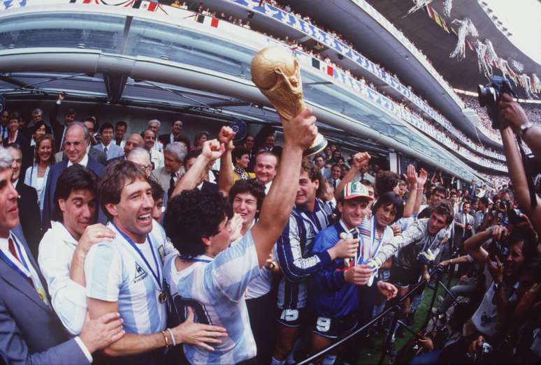 Liderada por Maradona, Argentina conquistou seu último título sobre a Alemanha em 1986