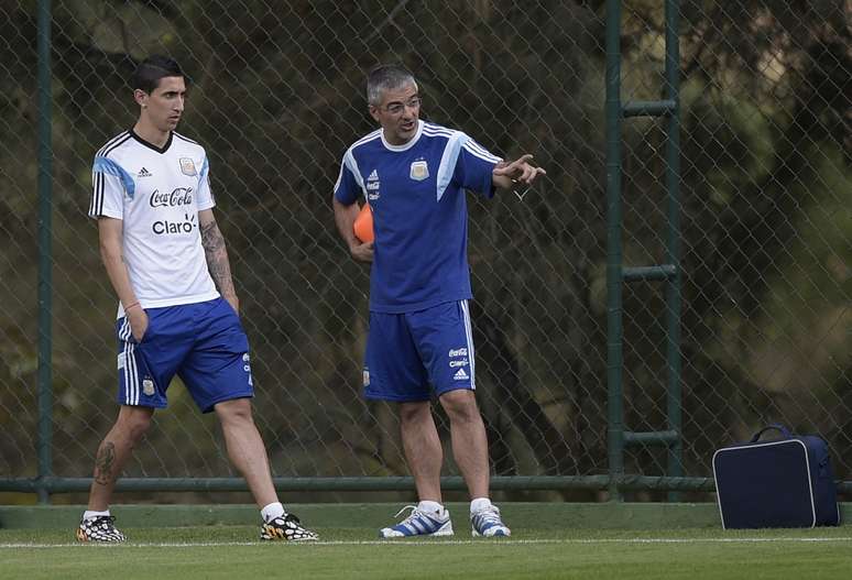 <p>Di María ainda terá sua escalação confirmada pela Argentina</p>