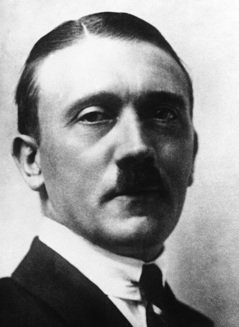 Foto tirada em 1930 de Adolf Hitler 
